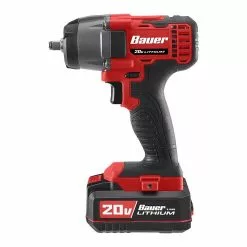 BAUER 20V Cordless 3/8 in. Compact Impact Wrench - Tool Only -Bauer Popular Store 56124 W7
