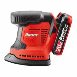 BAUER 20V Cordless Corner/Detail Sander – Tool Only -Bauer Popular Store 56178 W4