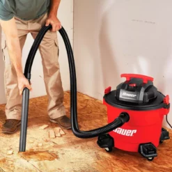 BAUER 9 Gallon 4.5 Peak Horsepower Wet/Dry Vacuum -Bauer Popular Store 56202 W12