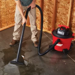 BAUER 9 Gallon 4.5 Peak Horsepower Wet/Dry Vacuum -Bauer Popular Store 56202 W13