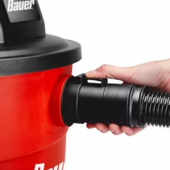 BAUER 9 Gallon 4.5 Peak Horsepower Wet/Dry Vacuum -Bauer Popular Store 56202 W7