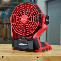 BAUER 20V/120V Cordless Dual Power Fan - Tool Only -Bauer Popular Store 56268 W9