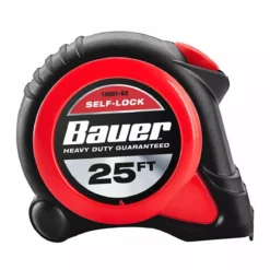 BAUER 25 ft. Self-Locking Tape Measure 16 BAUER 25 ft. Self-Locking Tape Measure -Bauer Popular Store 56350 W4