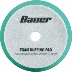 BAUER 6 in. Medium Foam Polishing Pad - Green