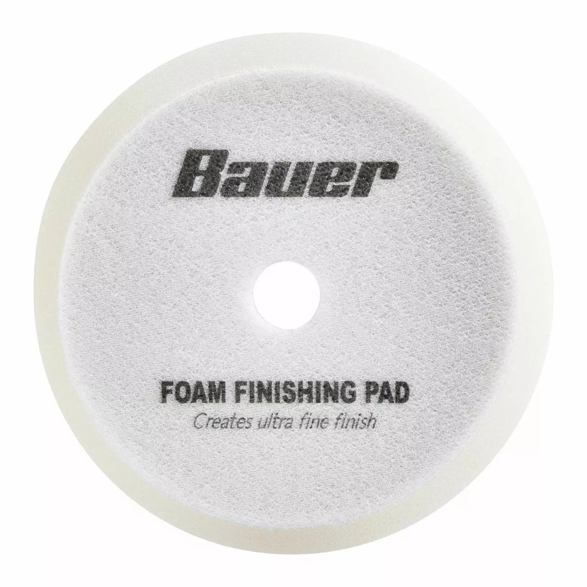 BAUER 6 in. Ultra-Fine Foam Polishing Pad - White 2 BAUER 6 in. Ultra-Fine Foam Polishing Pad - White - Image 2