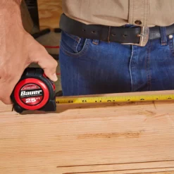 BAUER 25 ft. Slide-Lock Tape Measure -Bauer Popular Store 56676 W7