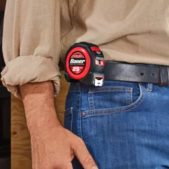 BAUER 25 ft. Slide-Lock Tape Measure -Bauer Popular Store 56676 W8