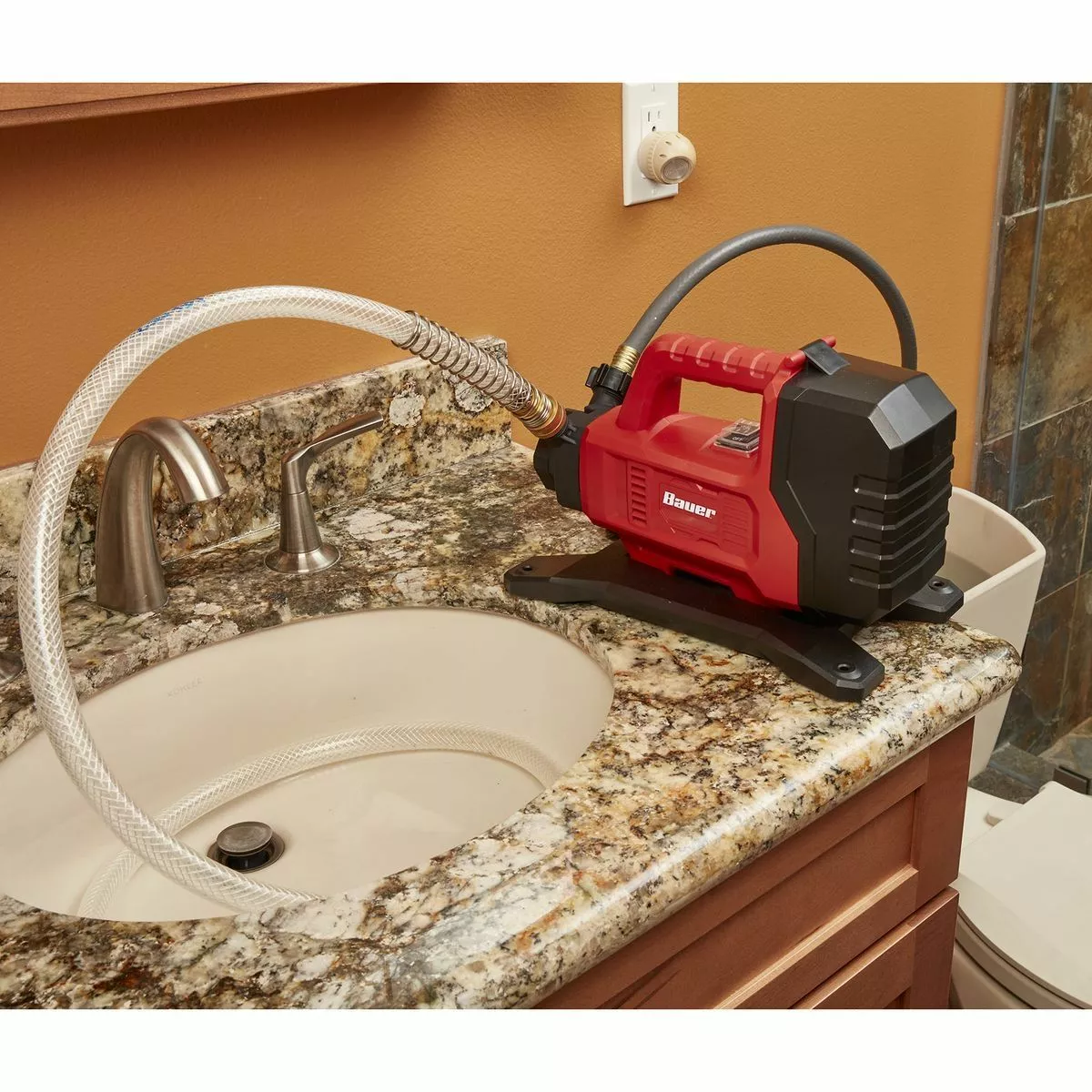 BAUER 20V/120V Lithium-Ion Dual Power Cordless Transfer Pump - Tool Only 11 BAUER 20V/120V Lithium-Ion Dual Power Cordless Transfer Pump - Tool Only - Image 11