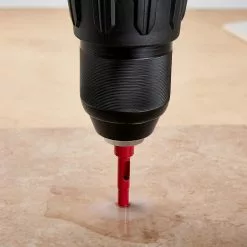 BAUER 1/4 in. Diamond Grit Hole Saw -Bauer Popular Store 56873 W7