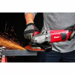 BAUER 15 Amp 7 in. Trigger Grip Angle Grinder with 180° Rotating Body -Bauer Popular Store 57003 W11