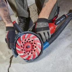 BAUER 15 Amp 7 in. Trigger Grip Angle Grinder with 180° Rotating Body -Bauer Popular Store 57003 W14