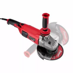 BAUER 15 Amp 7 in. Trigger Grip Angle Grinder with 180° Rotating Body -Bauer Popular Store 57003 W9