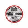 BAUER 10 in., 80T Fine Finishing Circular Saw Blade