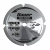 BAUER 7-1/4 in., 4T PCD Fiber Cement Circular Saw Blade