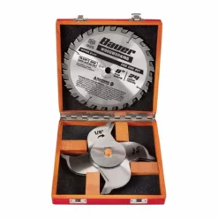 BAUER 8 in., 24T Dado Circular Saw Blade Set -Bauer Popular Store 57106 W4