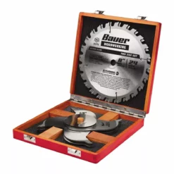 BAUER 8 in., 24T Dado Circular Saw Blade Set -Bauer Popular Store 57106 W5