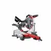 BAUER 12 in. Dual-Bevel Sliding Compound Miter Saw