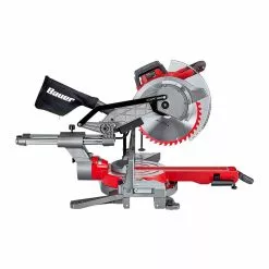 BAUER 12 in. Dual-Bevel Sliding Compound Miter Saw -Bauer Popular Store 57151 W4