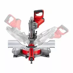 BAUER 12 in. Dual-Bevel Sliding Compound Miter Saw -Bauer Popular Store 57151 W6