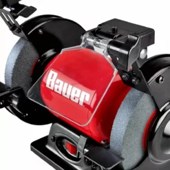BAUER 6 in. Bench Grinder with LED Lights -Bauer Popular Store 57286 W9