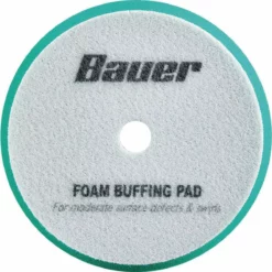 BAUER 7 in. Medium Foam Polishing Pad - Green