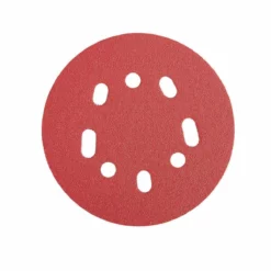 BAUER 5 in. 80 Grit Hook and Loop Universal Pattern Sanding Discs, 5 Pk.