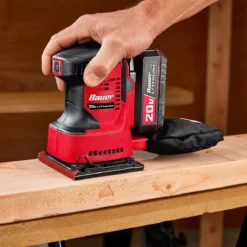 BAUER 20V Cordless 1/4 Sheet Sander with Dust Bag - Tool Only 25 BAUER 20V Cordless 1/4 Sheet Sander with Dust Bag - Tool Only -Bauer Popular Store 57471 W11