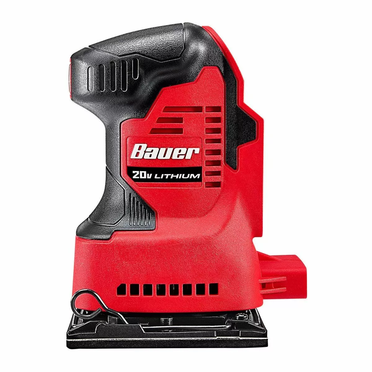 BAUER 20V Cordless 1/4 Sheet Sander with Dust Bag - Tool Only 7 BAUER 20V Cordless 1/4 Sheet Sander with Dust Bag - Tool Only - Image 7