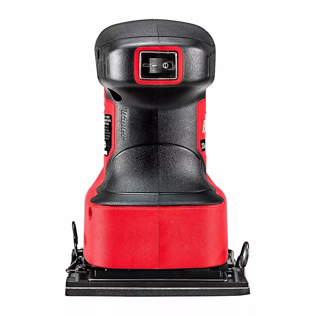 BAUER 20V Cordless 1/4 Sheet Sander with Dust Bag - Tool Only 9 BAUER 20V Cordless 1/4 Sheet Sander with Dust Bag - Tool Only - Image 9