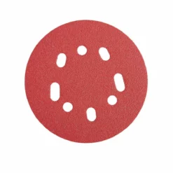 BAUER 5 in. 60 Grit Hook and Loop Universal Pattern Sanding Discs, 50 Pk.