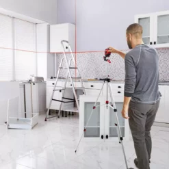 BAUER 40 ft. Self-Leveling Cross Line Laser Level -Bauer Popular Store 57529 W9