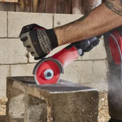 BAUER 4-1/2 in. Turbo Rim Wet or Dry Cut Diamond Saw Blade -Bauer Popular Store 57534 W5