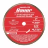 BAUER 7 in. Continuous Rim Wet Cut Diamond Saw Blade
