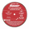 BAUER 10 in. Continuous Rim Wet Cut Diamond Saw Blade