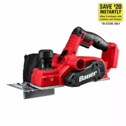 BAUER 20V Cordless 3-1/4 in. Planer - Tool Only -Bauer Popular Store 57777 W21