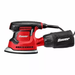 BAUER 1.2 Amp Corner/Detail Sander with Sealed On/Off Switch -Bauer Popular Store 57946 W4