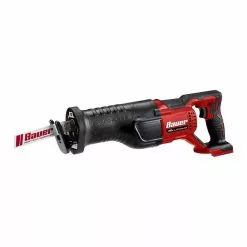 BAUER 20V Brushless Cordless Reciprocating Saw - Tool Only -Bauer Popular Store 58075 W3