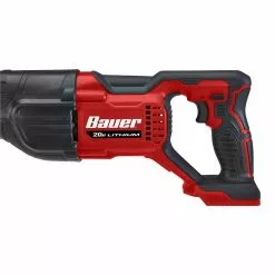 BAUER 20V Brushless Cordless Reciprocating Saw - Tool Only -Bauer Popular Store 58075 W6