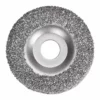 BAUER 4 in. Coarse Carbide Grit Carving Disc