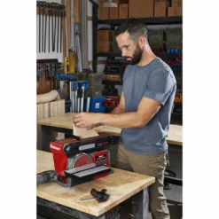 BAUER 4 in. x 36 in. Belt and 6 in. Disc Sander -Bauer Popular Store 58339 W11