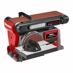 BAUER 4 in. x 36 in. Belt and 6 in. Disc Sander -Bauer Popular Store 58339 W7