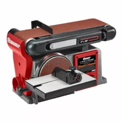 BAUER 4 in. x 36 in. Belt and 6 in. Disc Sander -Bauer Popular Store 58339 W8