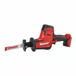 BAUER 20V Brushless Cordless Compact Reciprocating Saw – Tool Only