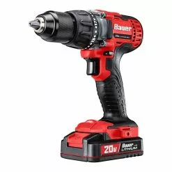 BAUER 20V Cordless 1/2 in. Drill/Driver Kit -Bauer Popular Store 63531 W5