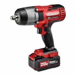 BAUER 20V Cordless 1/2 in. Impact Wrench - Tool Only