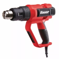 BAUER 1600 Watt 12 Amp 14 Temperature Dual Fan Speed Heat Gun