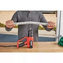 BAUER 1600 Watt 12 Amp 14 Temperature Dual Fan Speed Heat Gun -Bauer Popular Store 64112 W5