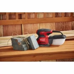 BAUER 2.2 Amp Orbital 1/4 Sheet Sander -Bauer Popular Store 64146 W4