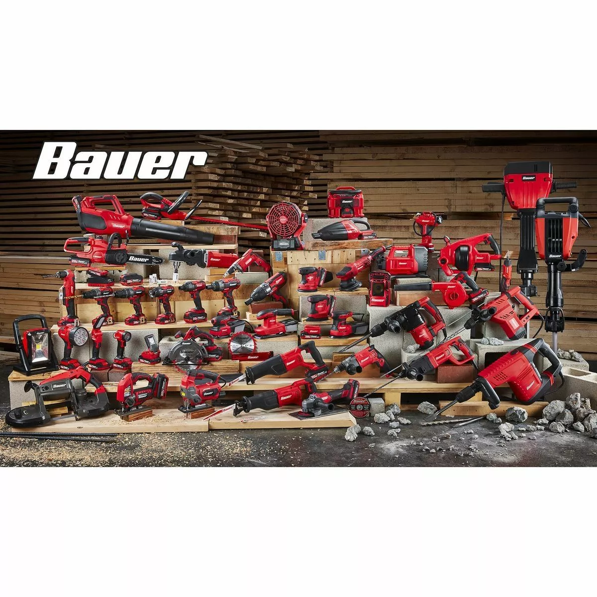 BAUER 4V Cordless 1/4 in. Screwdriver with Integrated Flashlight Kit with 4 Insert Bits and Wall Charger 6 BAUER 4V Cordless 1/4 in. Screwdriver with Integrated Flashlight Kit with 4 Insert Bits and Wall Charger - Image 6