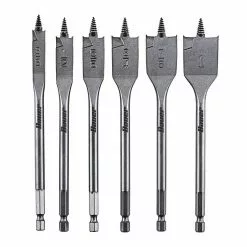 BAUER Spade Bit Set, 6 Pc. -Bauer Popular Store 64744 W4